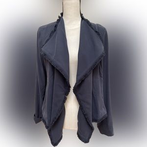 Go Silk jacket in blue new no tags